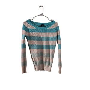 Heart-n-crush S long sleeve top turquoise